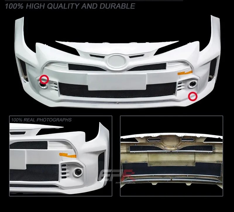 EPR Type High-Quality Carbon Fiber Front Bumper - Toyota GR 