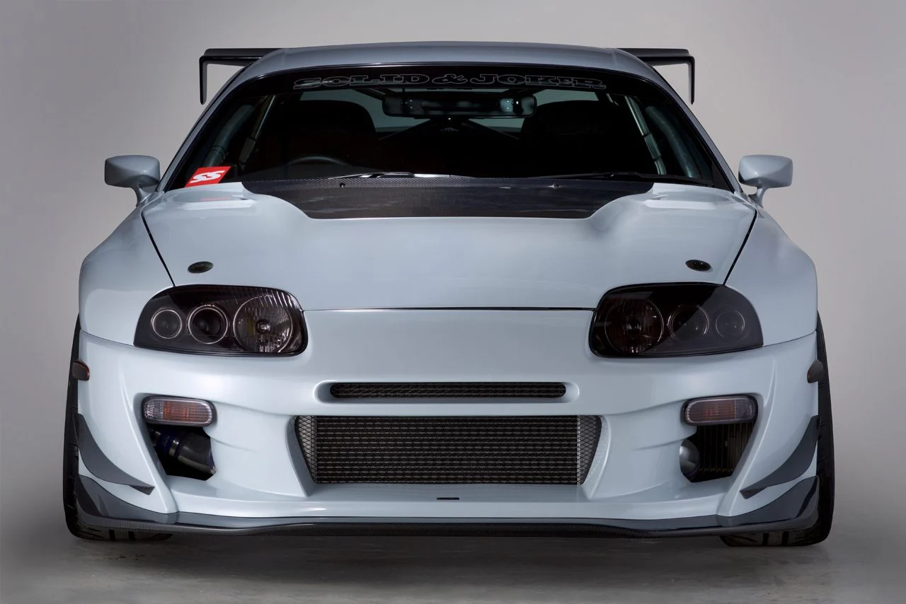 Varis Solid & Joker (FRP+Carbon) Front Bumper + Front Lip Spoiler