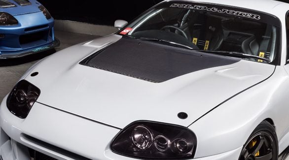Varis RIDOX FRP Vented Hood (Cooling Bonnet) - Toyota Supra (JZA80