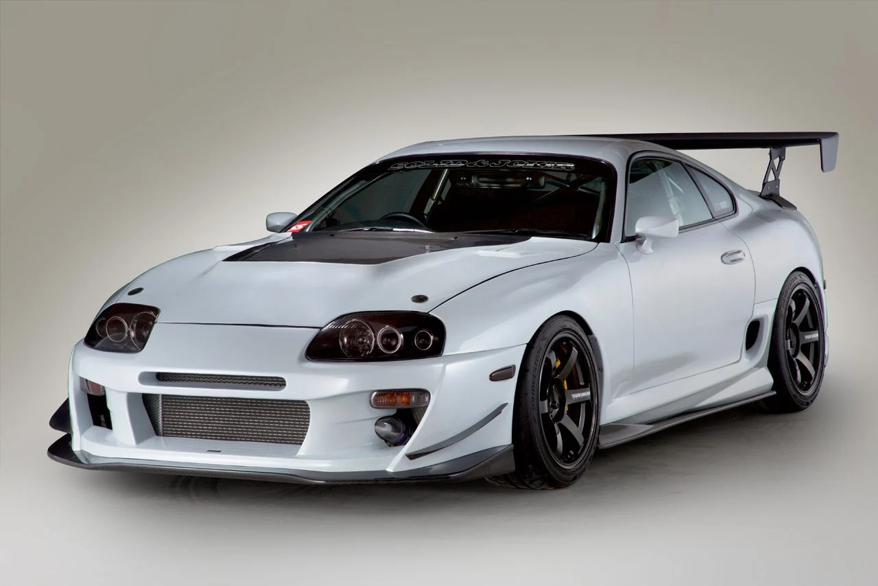 Varis Solid & Joker (FRP+Carbon) Front Bumper + Front Lip Spoiler